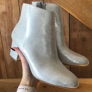 Women’s Silver Booties